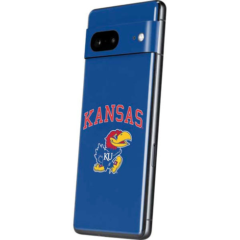 University of Kansas Collegiate Text Pixel Skins